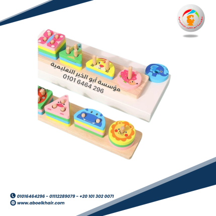 تطابق هندسي بأشكال حيوانات